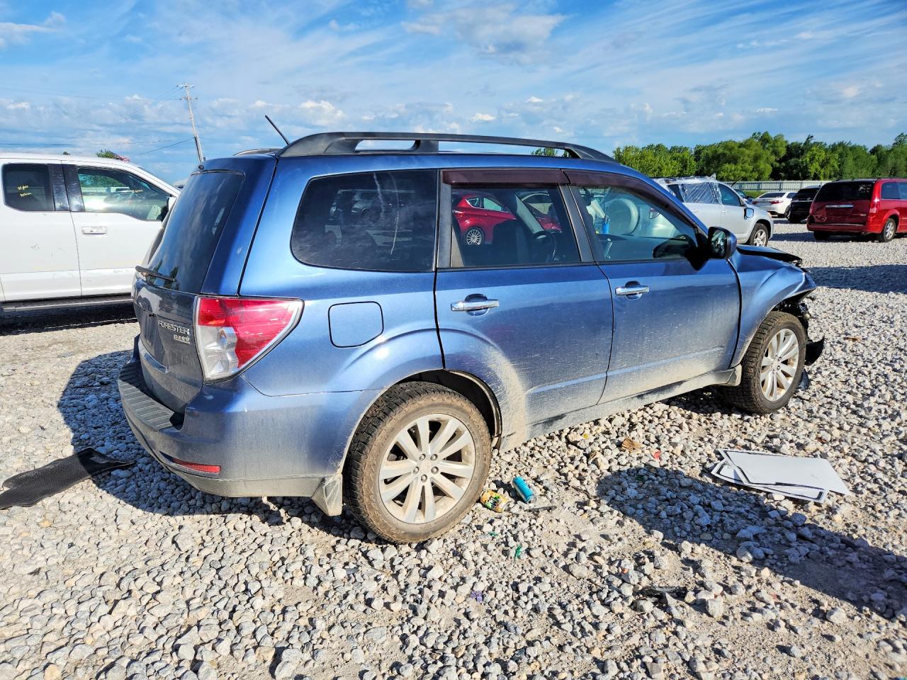 2012 Subaru Forester Limited Blue vin: JF2SHAEC0CH424750