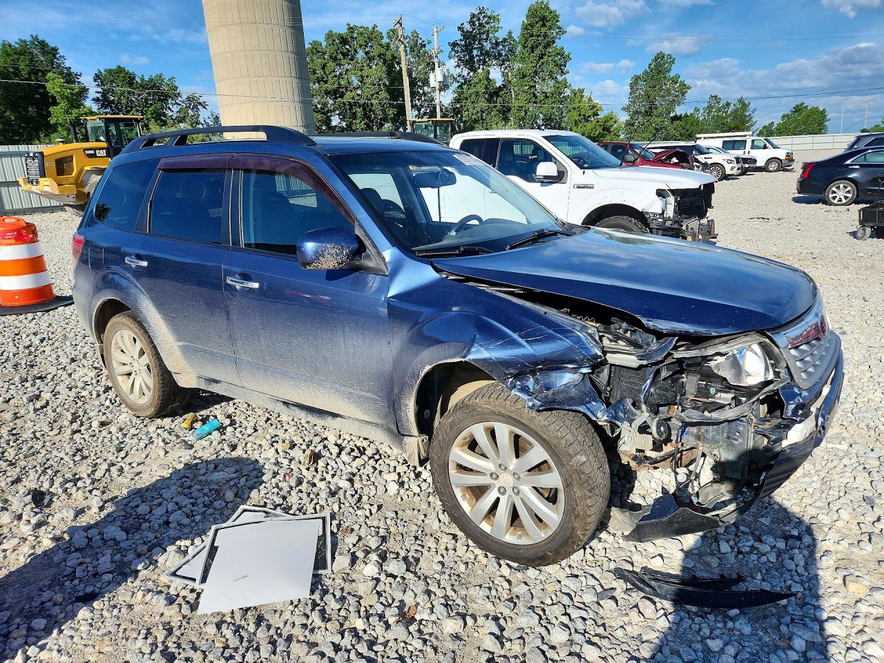 2012 Subaru Forester Limited Blue vin: JF2SHAEC0CH424750
