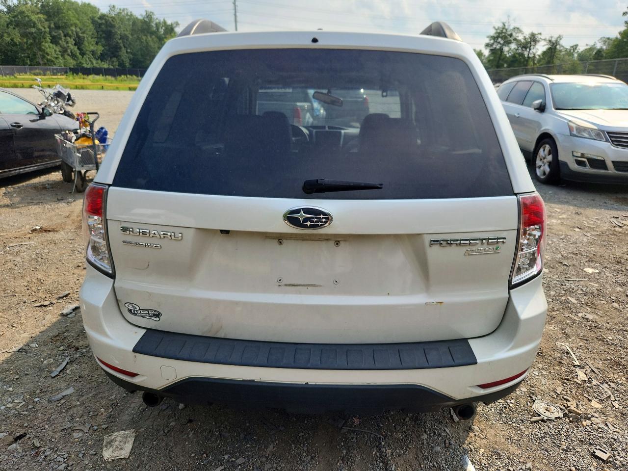 2012 Subaru Forester Limited Белый vin: JF2SHAEC0CH453942
