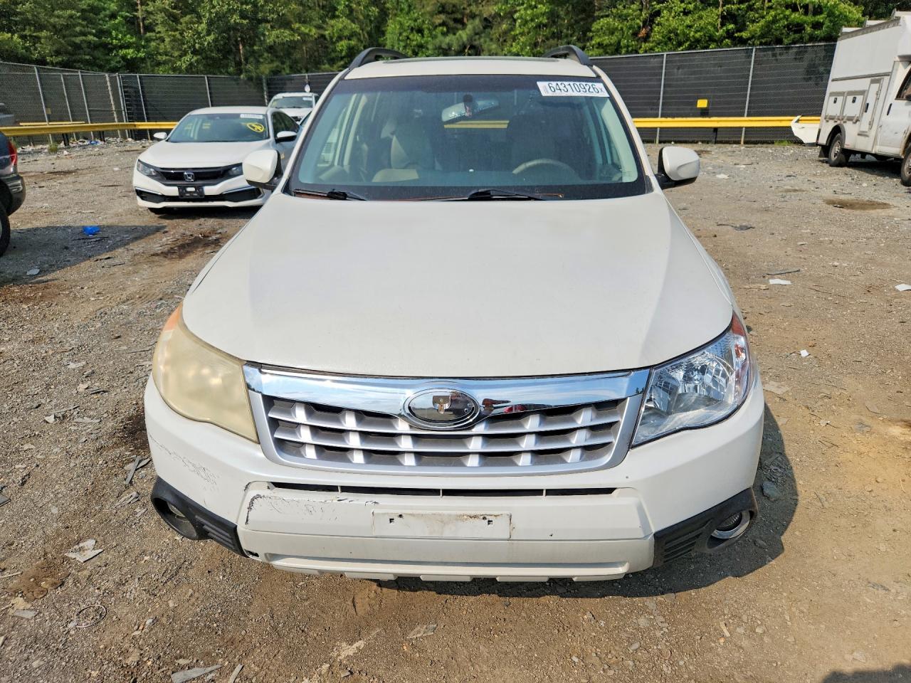 2012 Subaru Forester Limited Белый vin: JF2SHAEC0CH453942