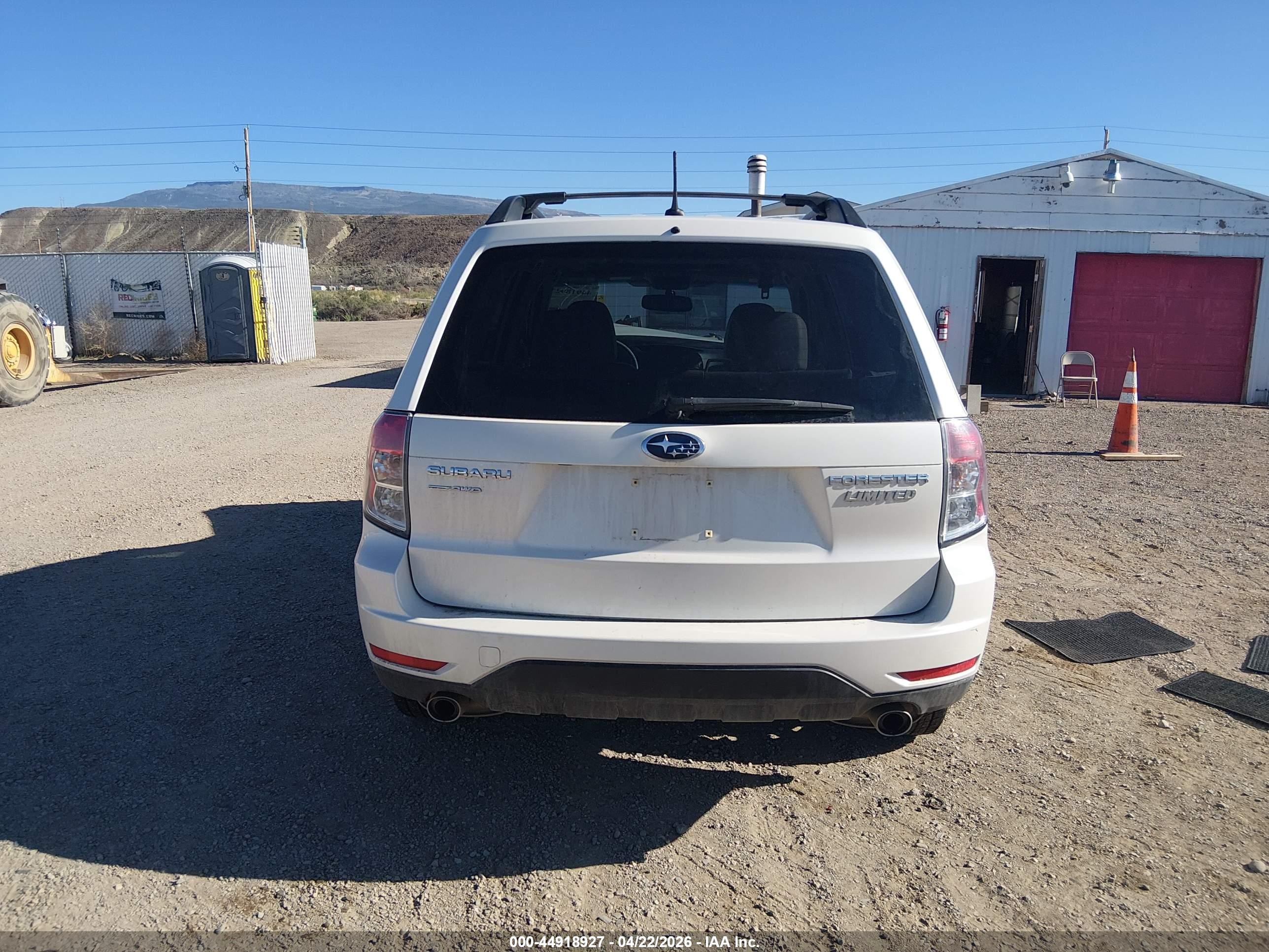 2013 Subaru Forester 2.5x Limited White vin: JF2SHAEC1DH408591