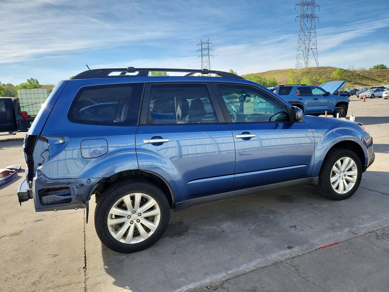 2013 Subaru Forester Limited Blue vin: JF2SHAEC2DH423634