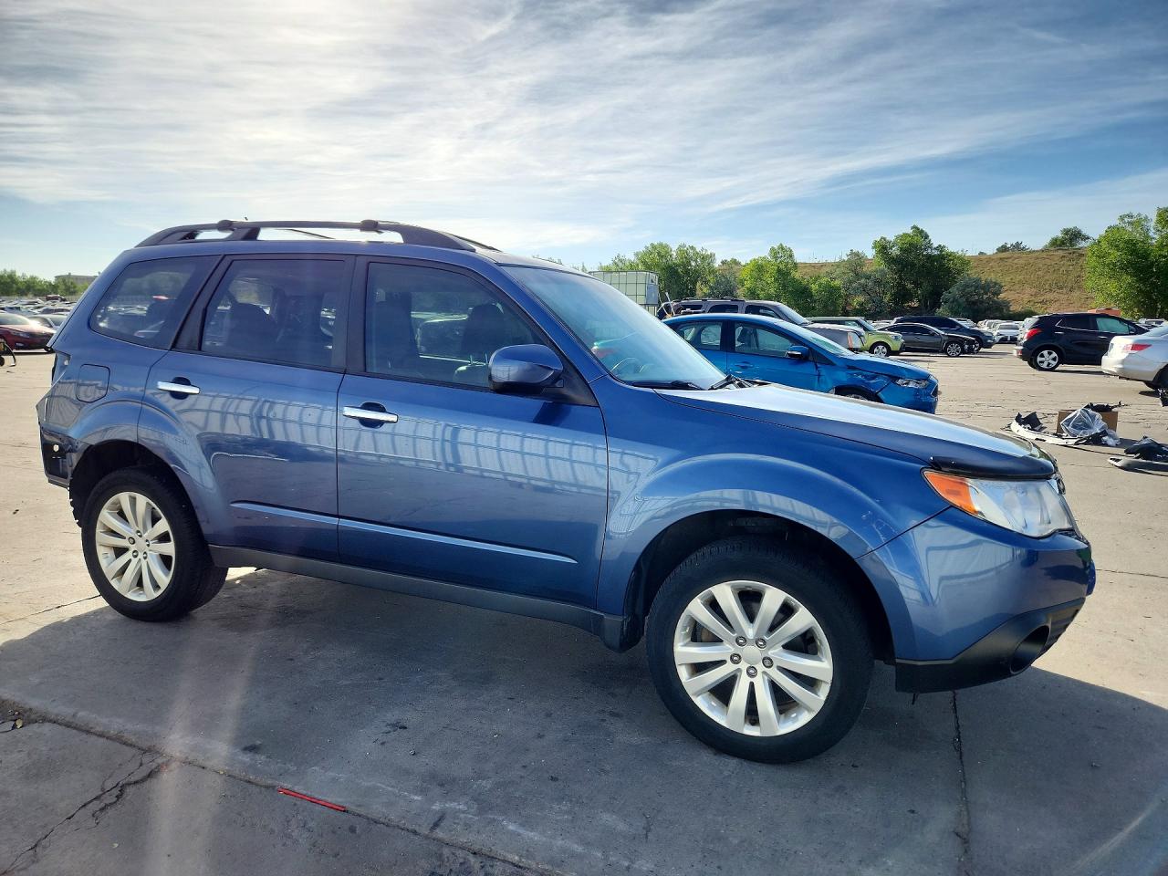 2013 Subaru Forester Limited Blue vin: JF2SHAEC2DH423634