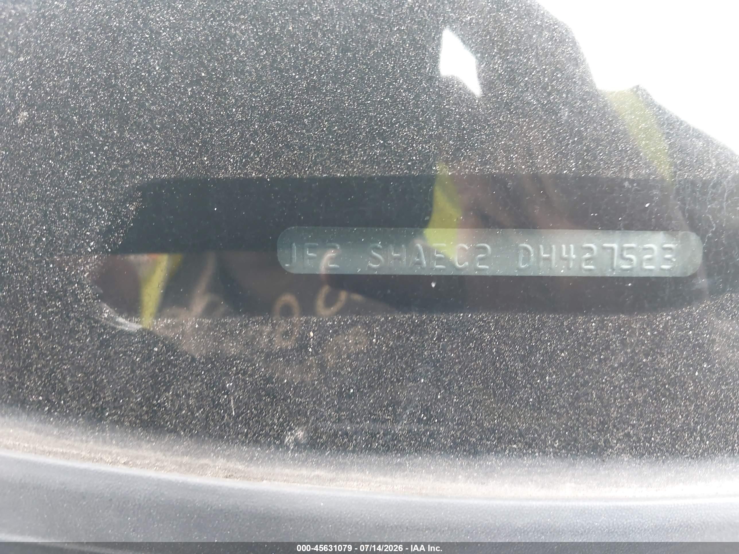 2013 Subaru Forester 2.5x Limited Синий vin: JF2SHAEC2DH427523