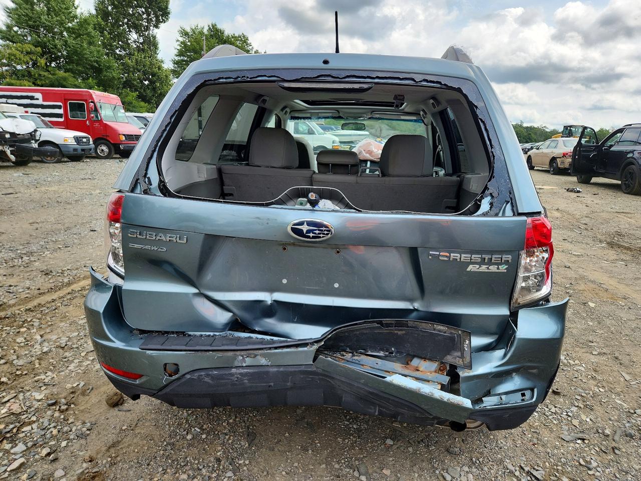 2011 Subaru Forester Limited Синий vin: JF2SHAEC3BH719534