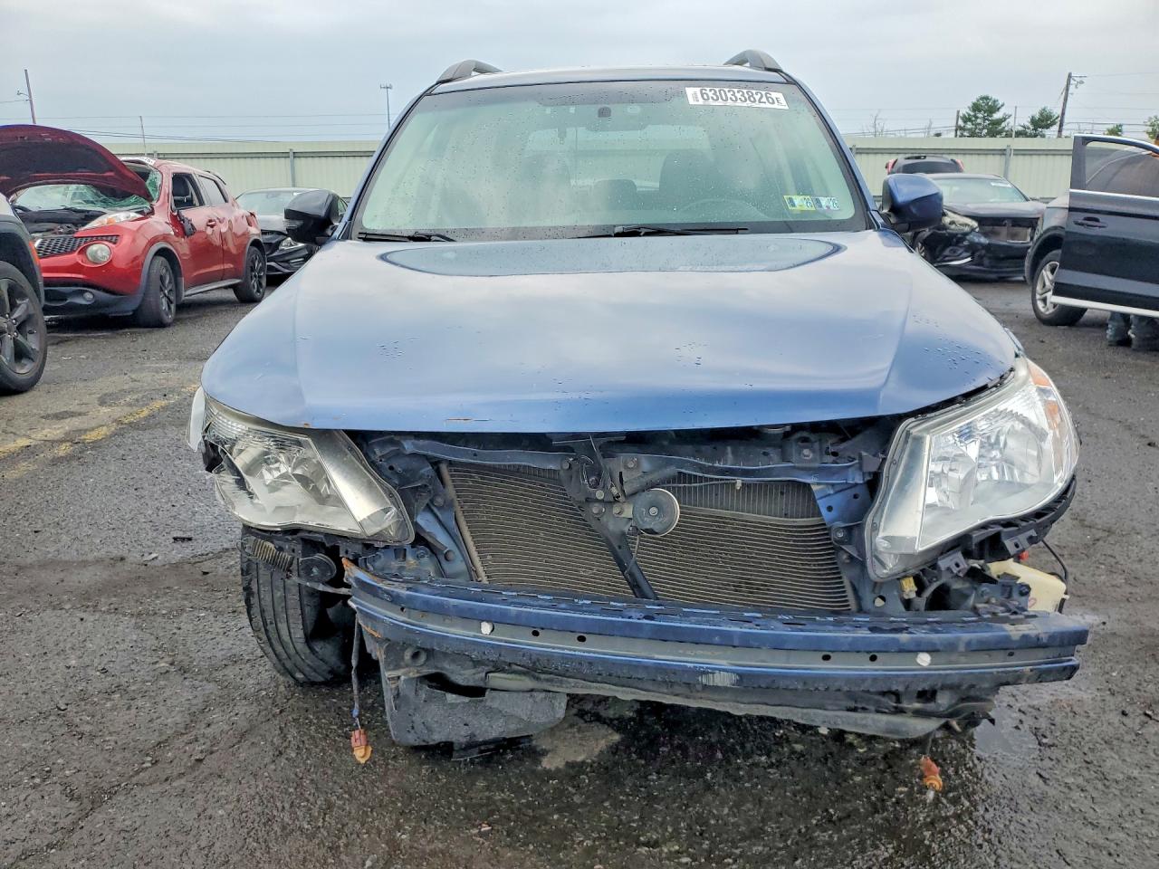 2011 Subaru Forester Limited Синий vin: JF2SHAEC3BH769124