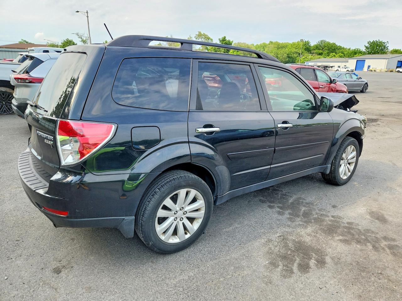 2013 Subaru Forester Limited Black vin: JF2SHAEC3DH410584