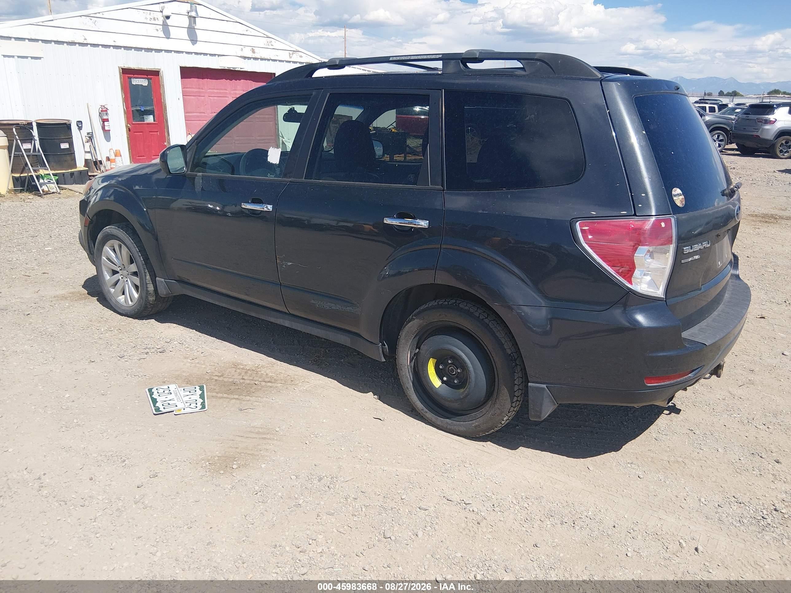 2013 Subaru Forester 2.5x Limited Black vin: JF2SHAEC3DH432603
