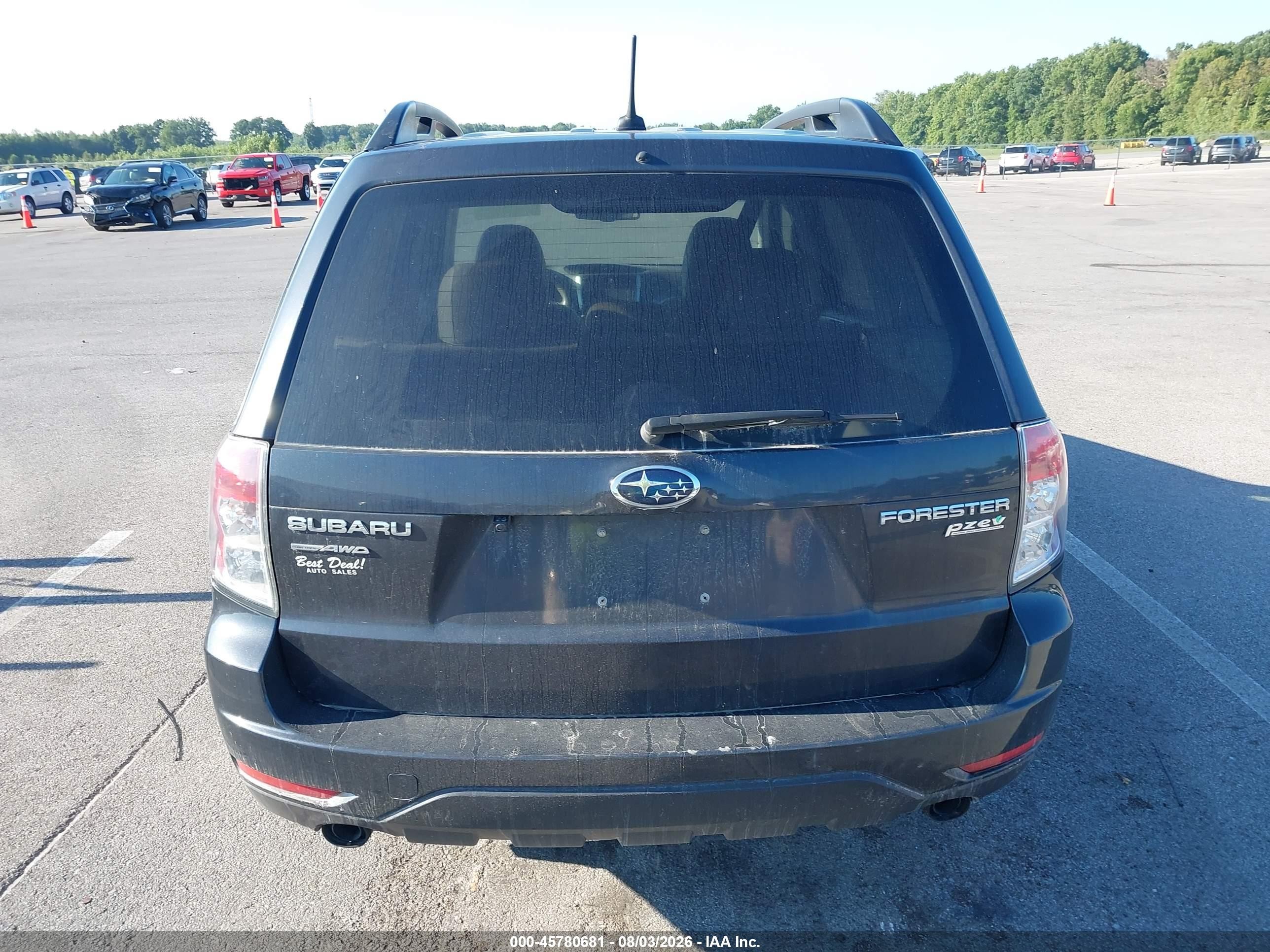2013 Subaru Forester 2.5x Limited Gray vin: JF2SHAEC3DH441012