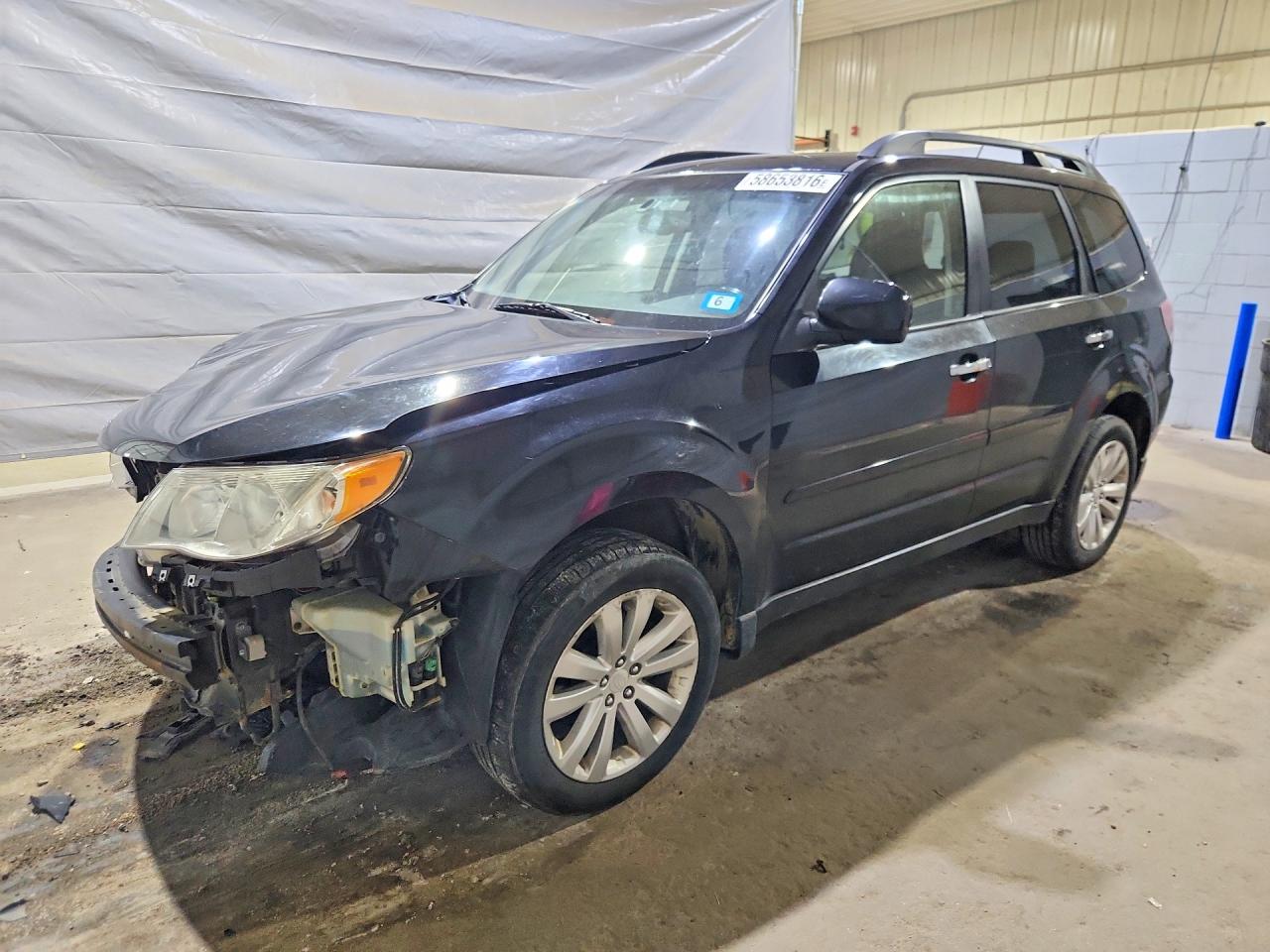2012 Subaru Forester Limited Black vin: JF2SHAEC4CH422502