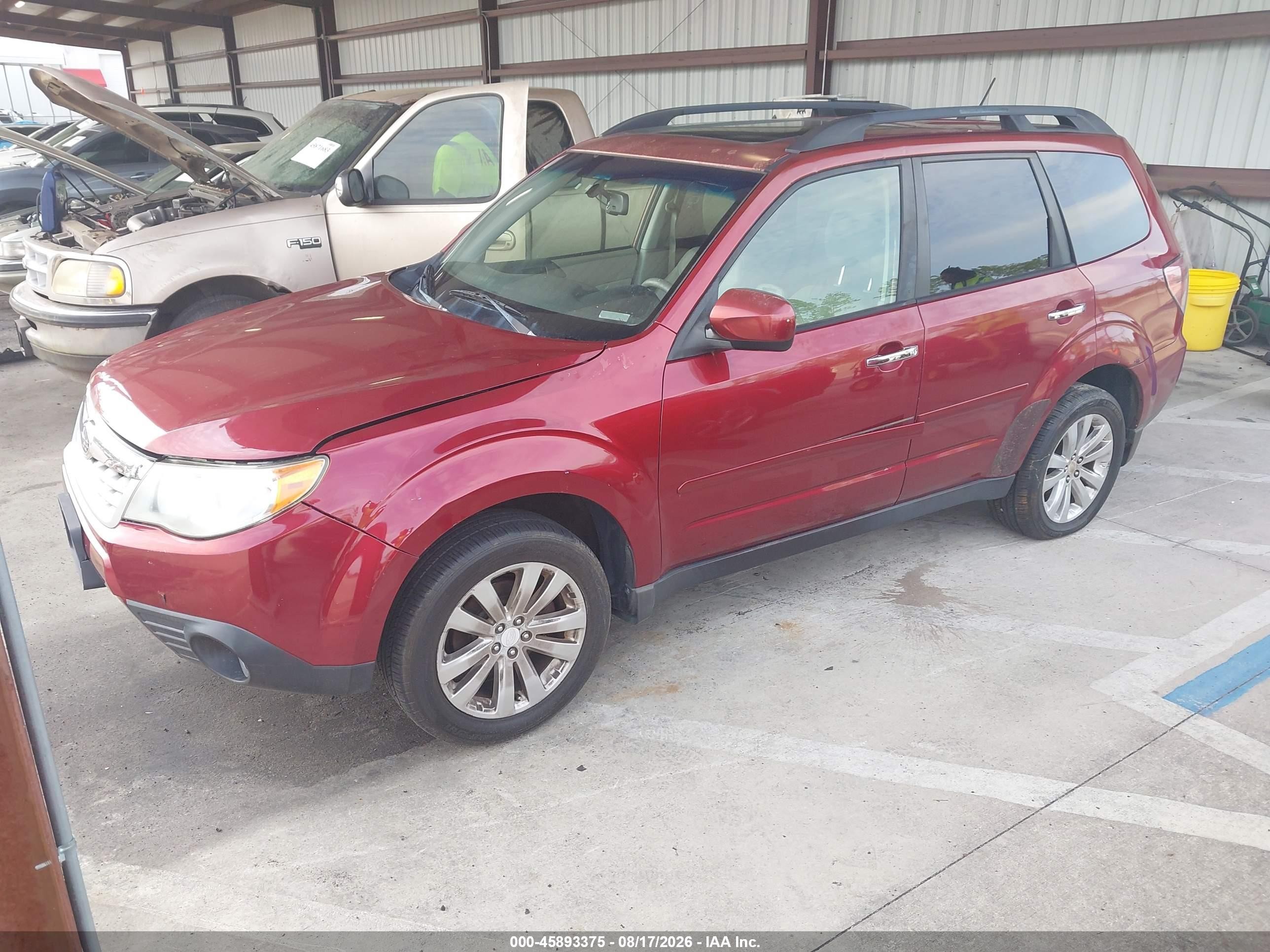 2012 Subaru Forester 2.5x Limited Бордовый vin: JF2SHAEC4CH468847