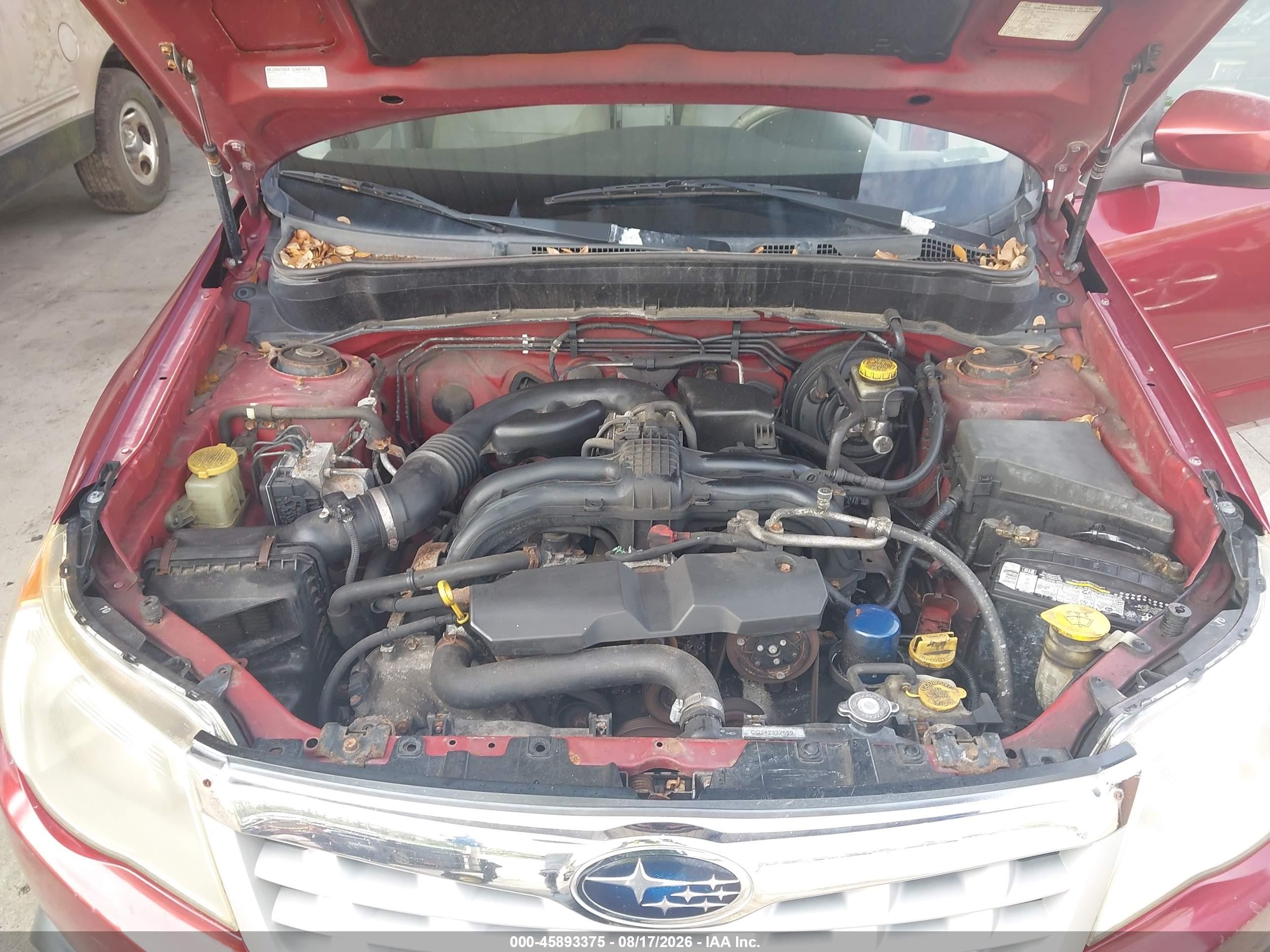 2012 Subaru Forester 2.5x Limited Бордовый vin: JF2SHAEC4CH468847