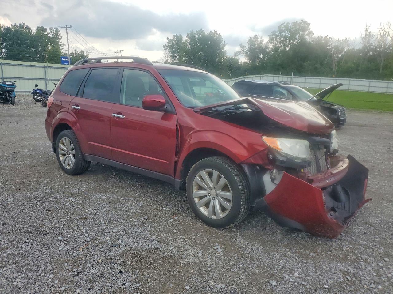 2012 Subaru Forester Limited Maroon vin: JF2SHAEC5CH401223