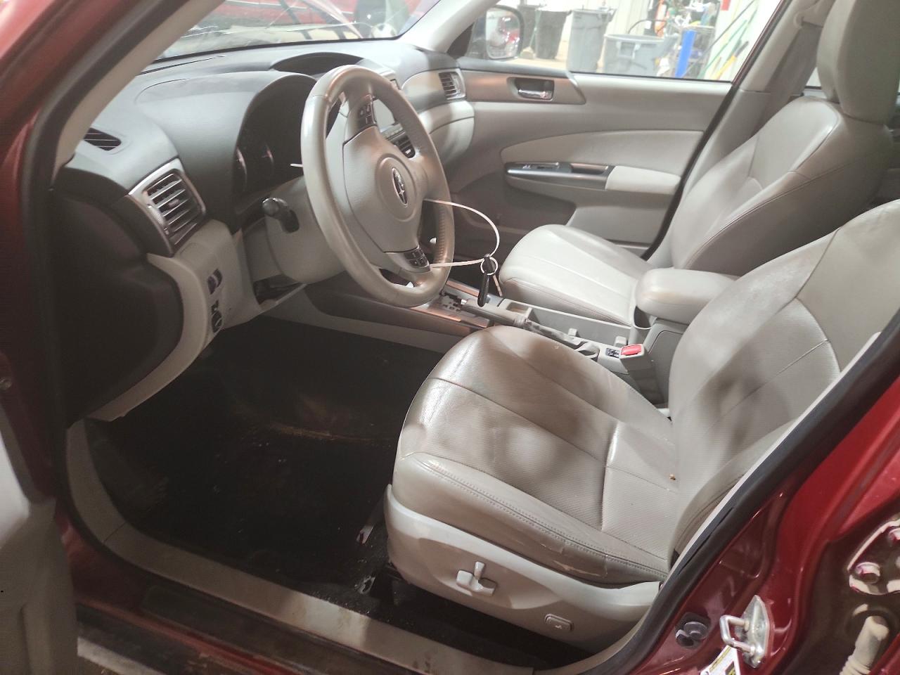 2012 Subaru Forester Limited Темно-бордовый vin: JF2SHAEC5CH402887