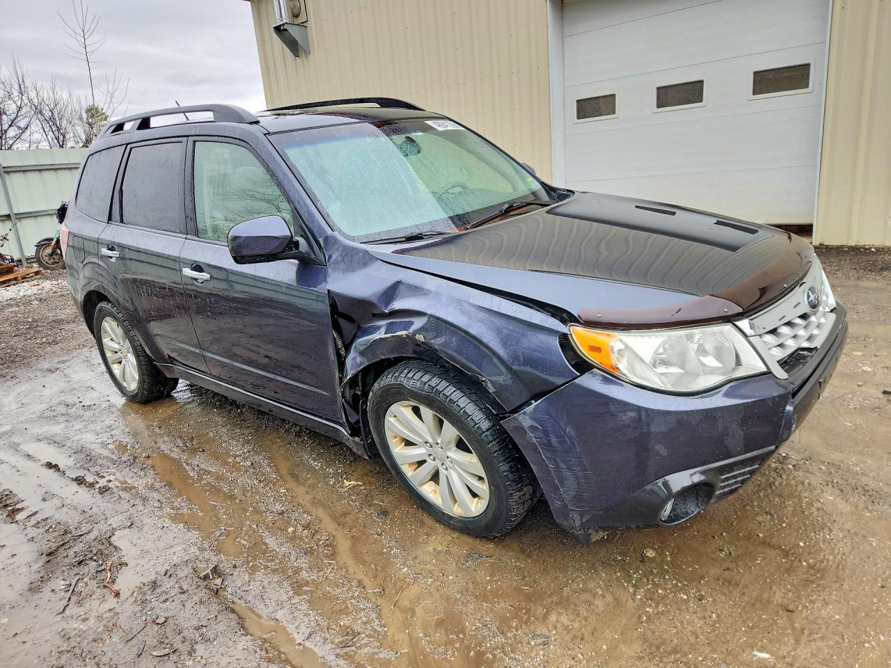 2012 Subaru Forester Limited Gray vin: JF2SHAEC5CH412092