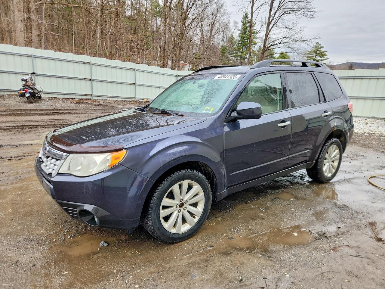 2012 Subaru Forester Limited Gray vin: JF2SHAEC5CH412092