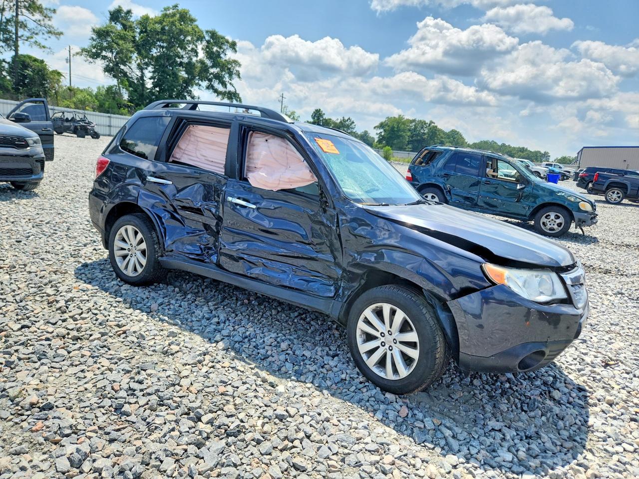 2012 Subaru Forester Limited Gray vin: JF2SHAEC5CH454469