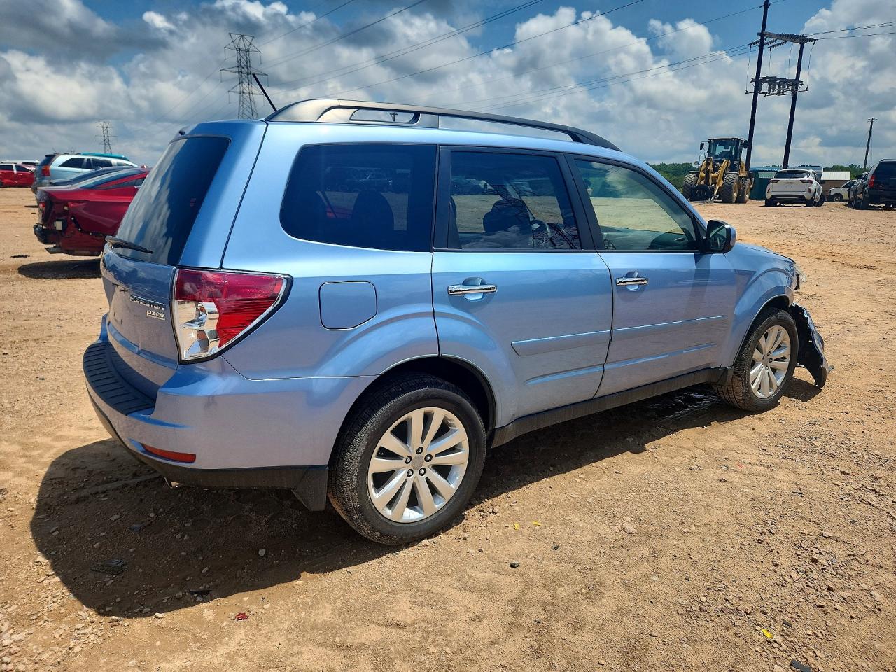 2012 Subaru Forester Limited Blue vin: JF2SHAEC5CH469392