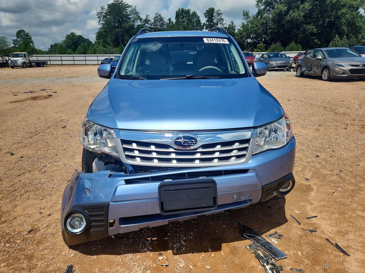 2012 Subaru Forester Limited Blue vin: JF2SHAEC5CH469392