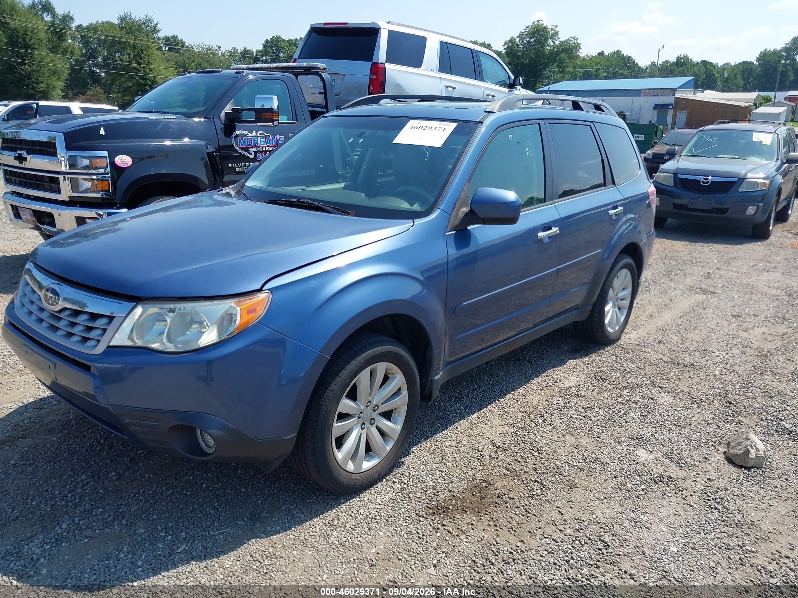 2013 Subaru Forester 2.5x Limited Синий vin: JF2SHAEC5DH404320