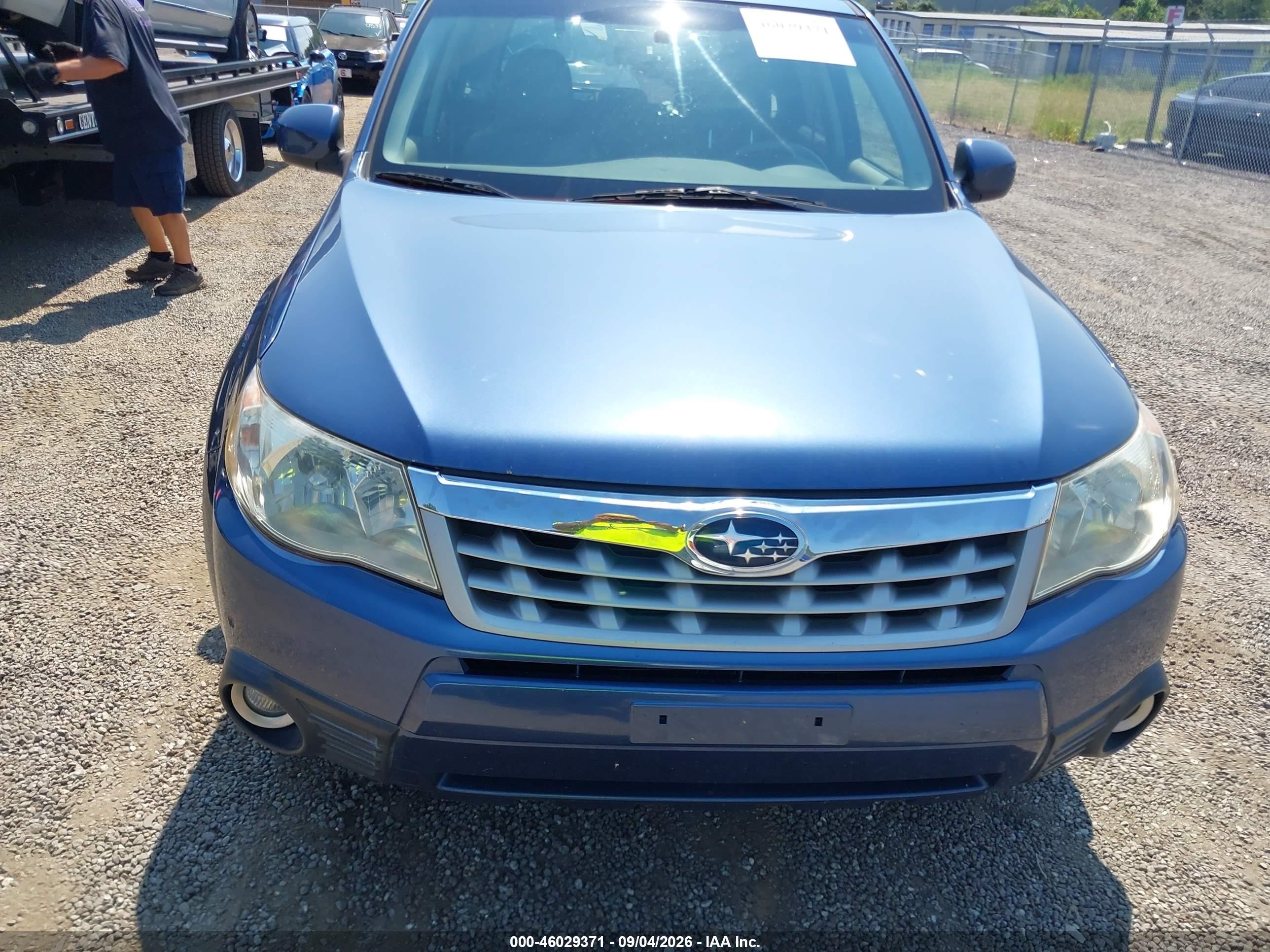 2013 Subaru Forester 2.5x Limited Синий vin: JF2SHAEC5DH404320