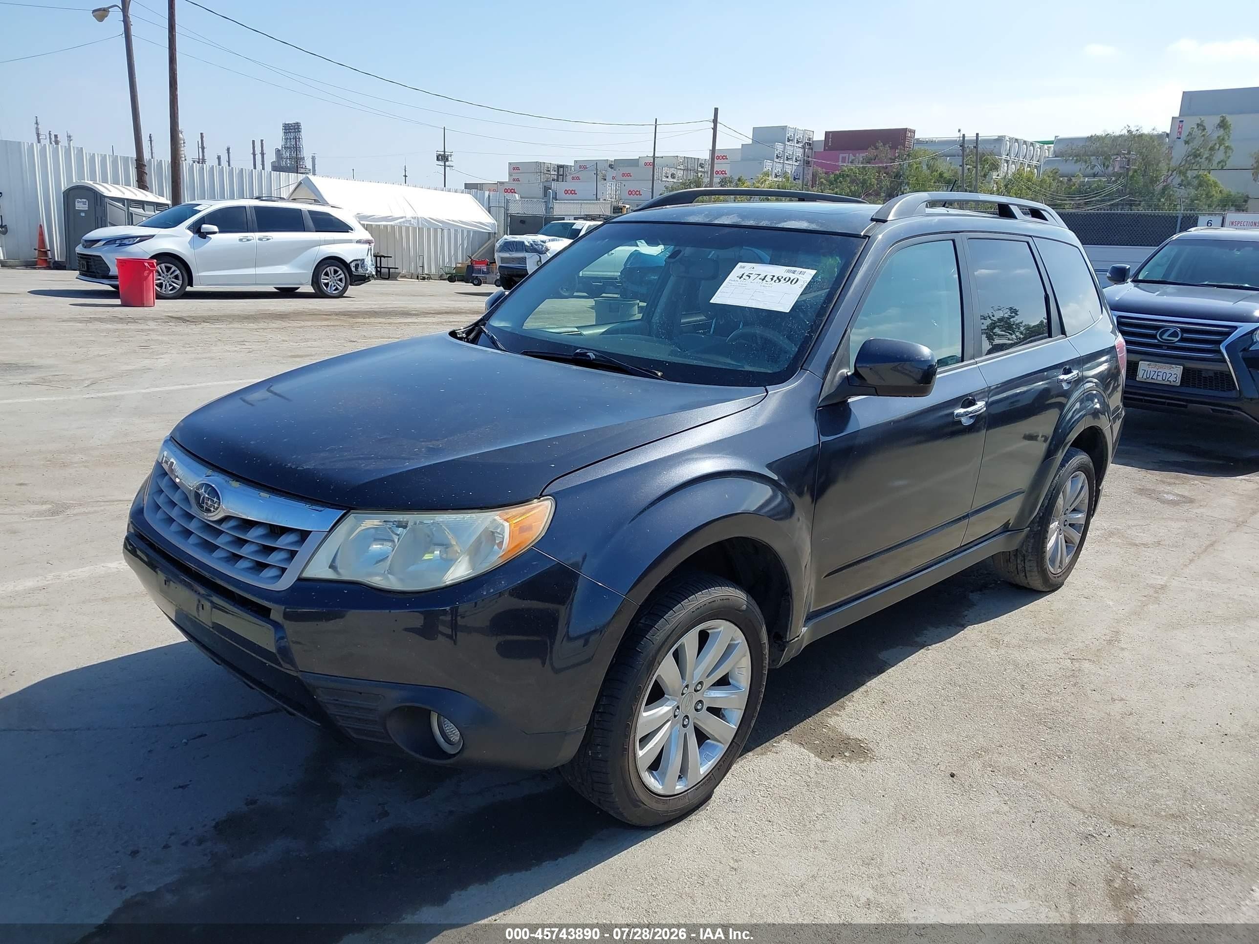2011 Subaru Forester 2.5x Limited Серый vin: JF2SHAEC6BH709645
