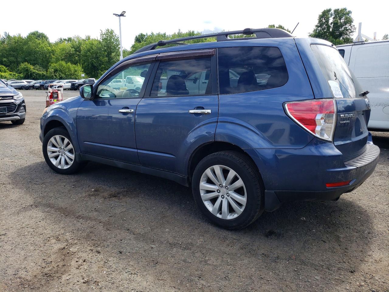 2011 Subaru Forester Limited Blue vin: JF2SHAEC6BH782515