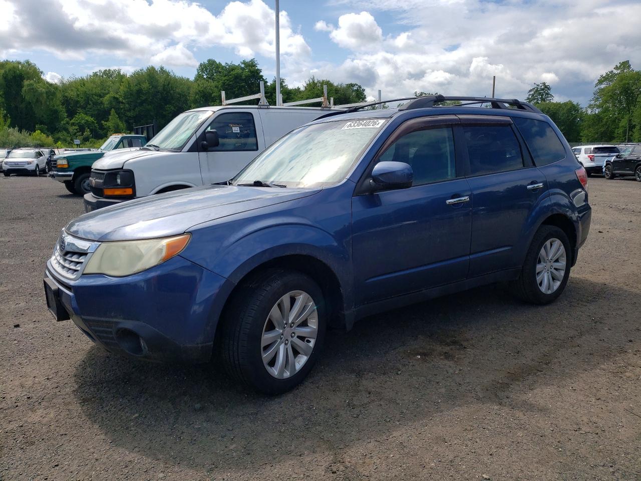 2011 Subaru Forester Limited Blue vin: JF2SHAEC6BH782515