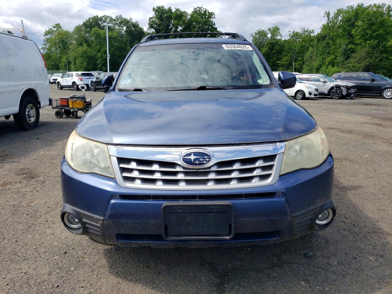 2011 Subaru Forester Limited Blue vin: JF2SHAEC6BH782515