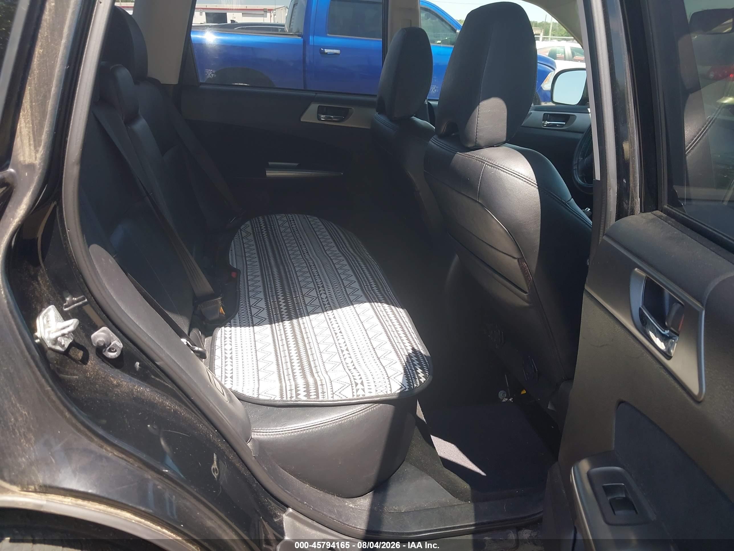 2012 Subaru Forester 2.5x Limited Black vin: JF2SHAEC6CH424607
