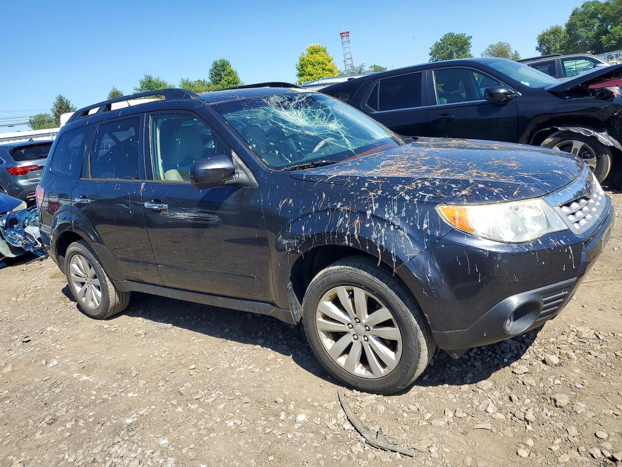 2012 Subaru Forester Limited Gray vin: JF2SHAEC6CH444758