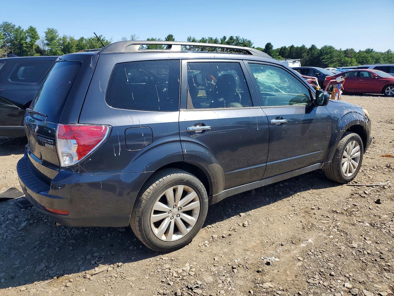 2012 Subaru Forester Limited Gray vin: JF2SHAEC6CH444758