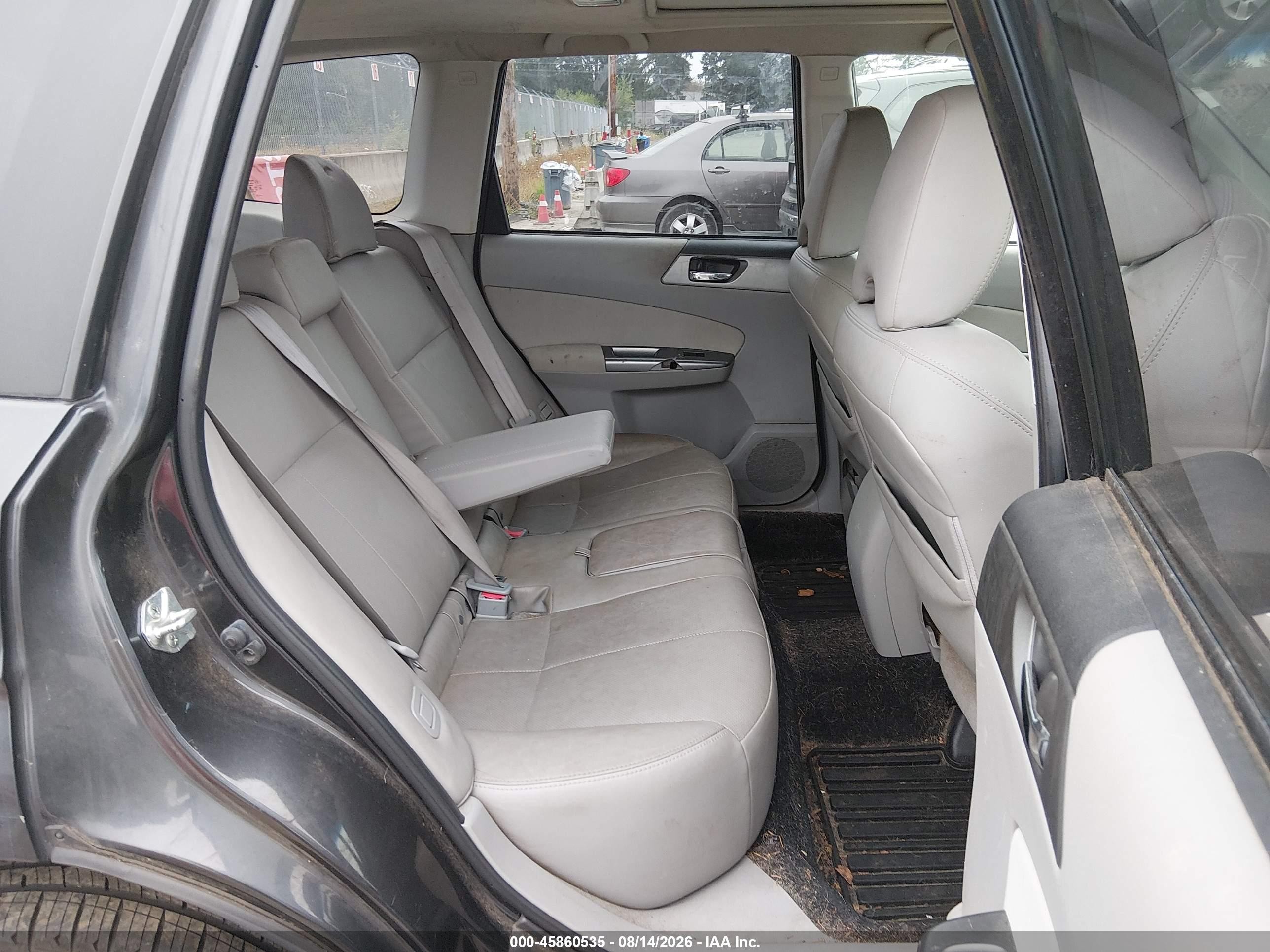 2012 Subaru Forester 2.5x Limited Gray vin: JF2SHAEC6CH450527