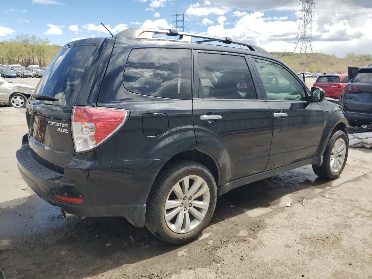 2012 Subaru Forester Limited Black vin: JF2SHAEC6CH462659