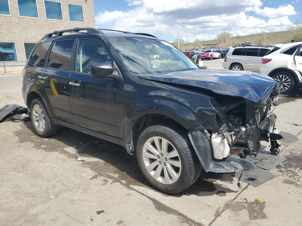 2012 Subaru Forester Limited Black vin: JF2SHAEC6CH462659