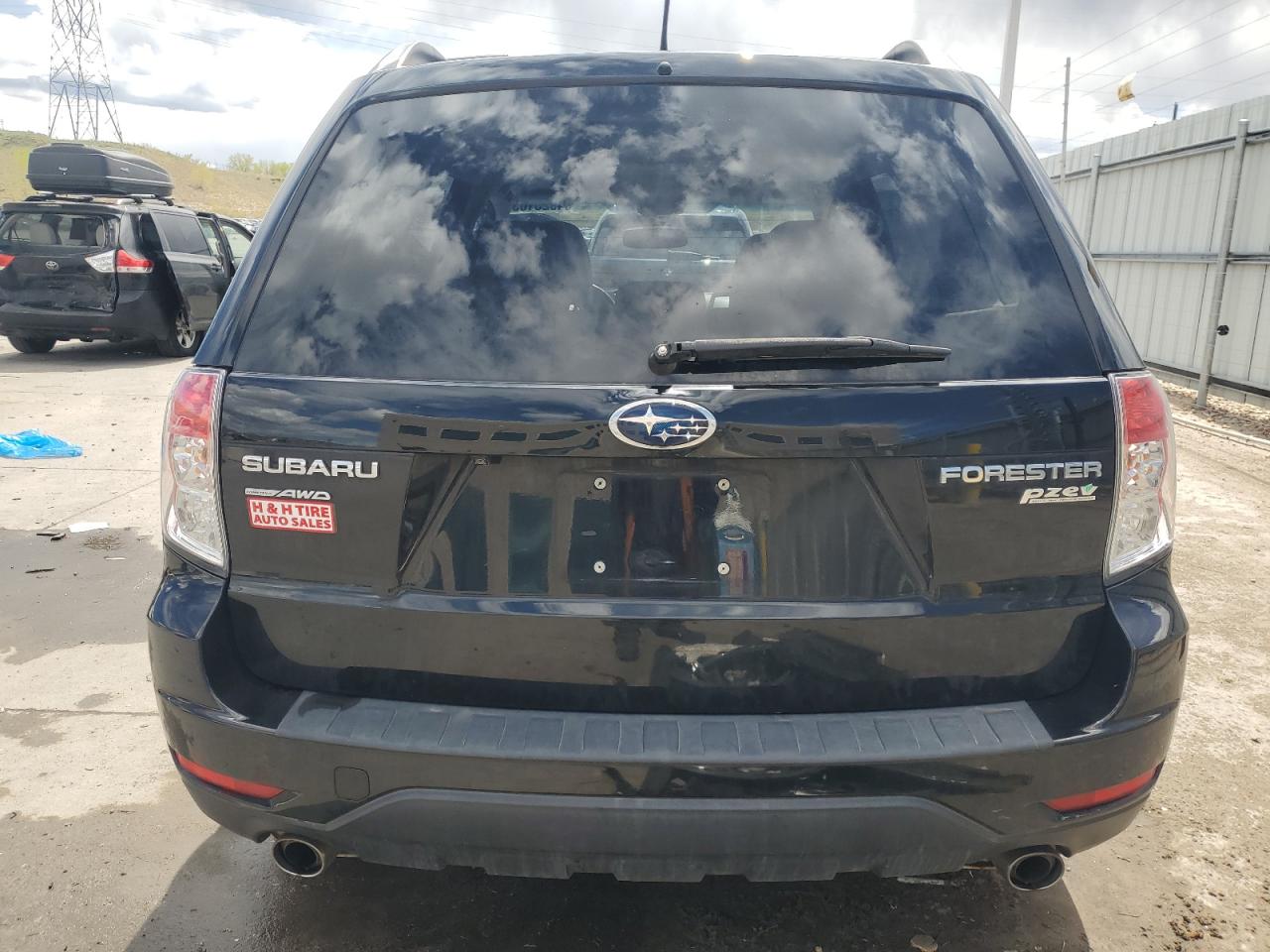 2012 Subaru Forester Limited Black vin: JF2SHAEC6CH462659