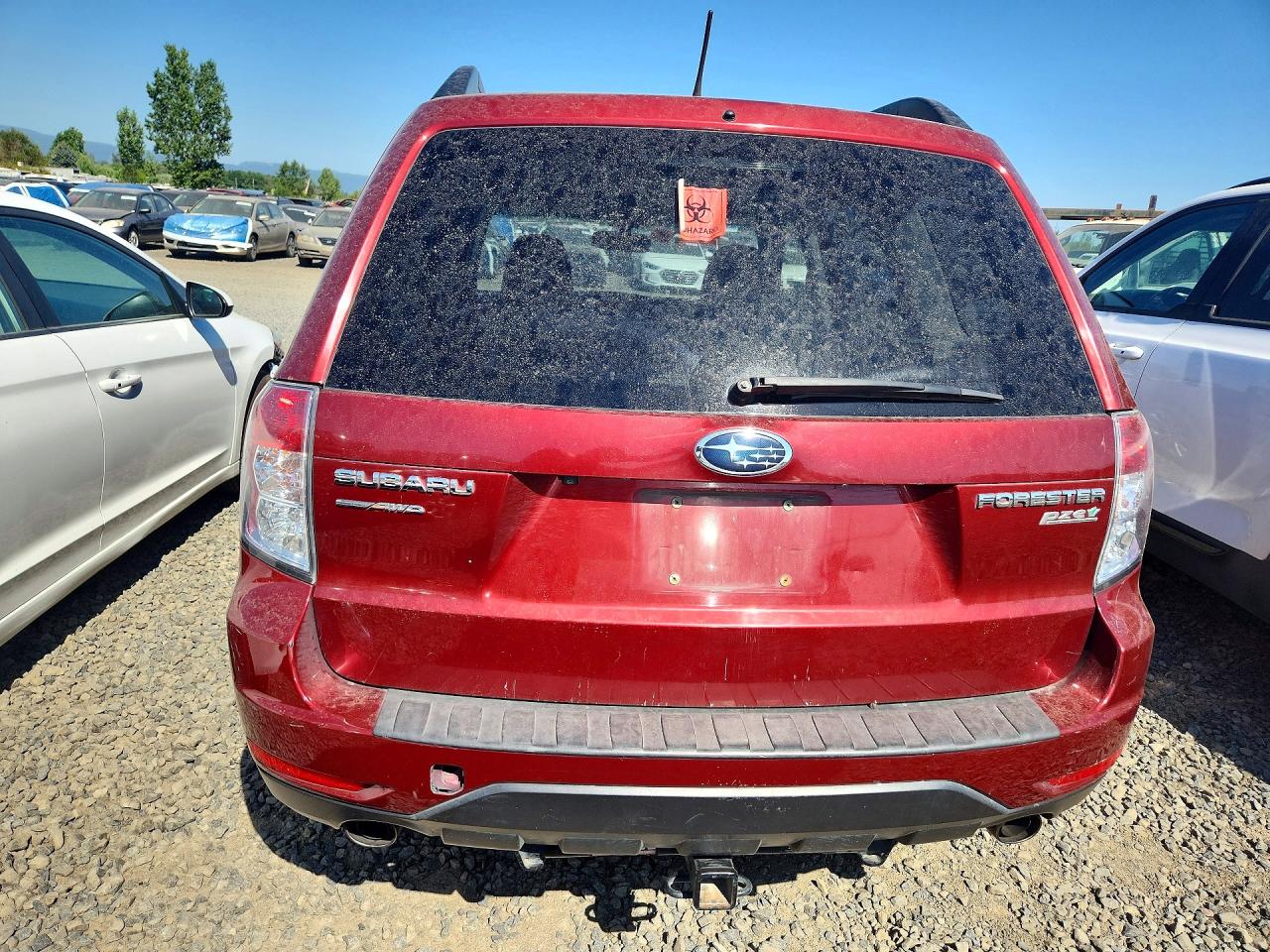 2012 Subaru Forester Limited Красный vin: JF2SHAEC7CH435454