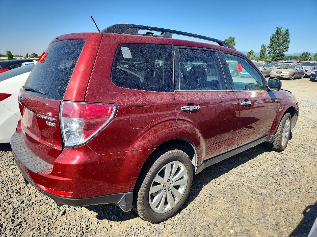 2012 Subaru Forester Limited Красный vin: JF2SHAEC7CH435454