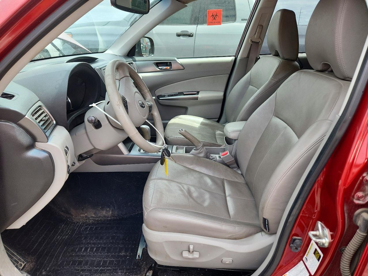 2012 Subaru Forester Limited Красный vin: JF2SHAEC7CH435454