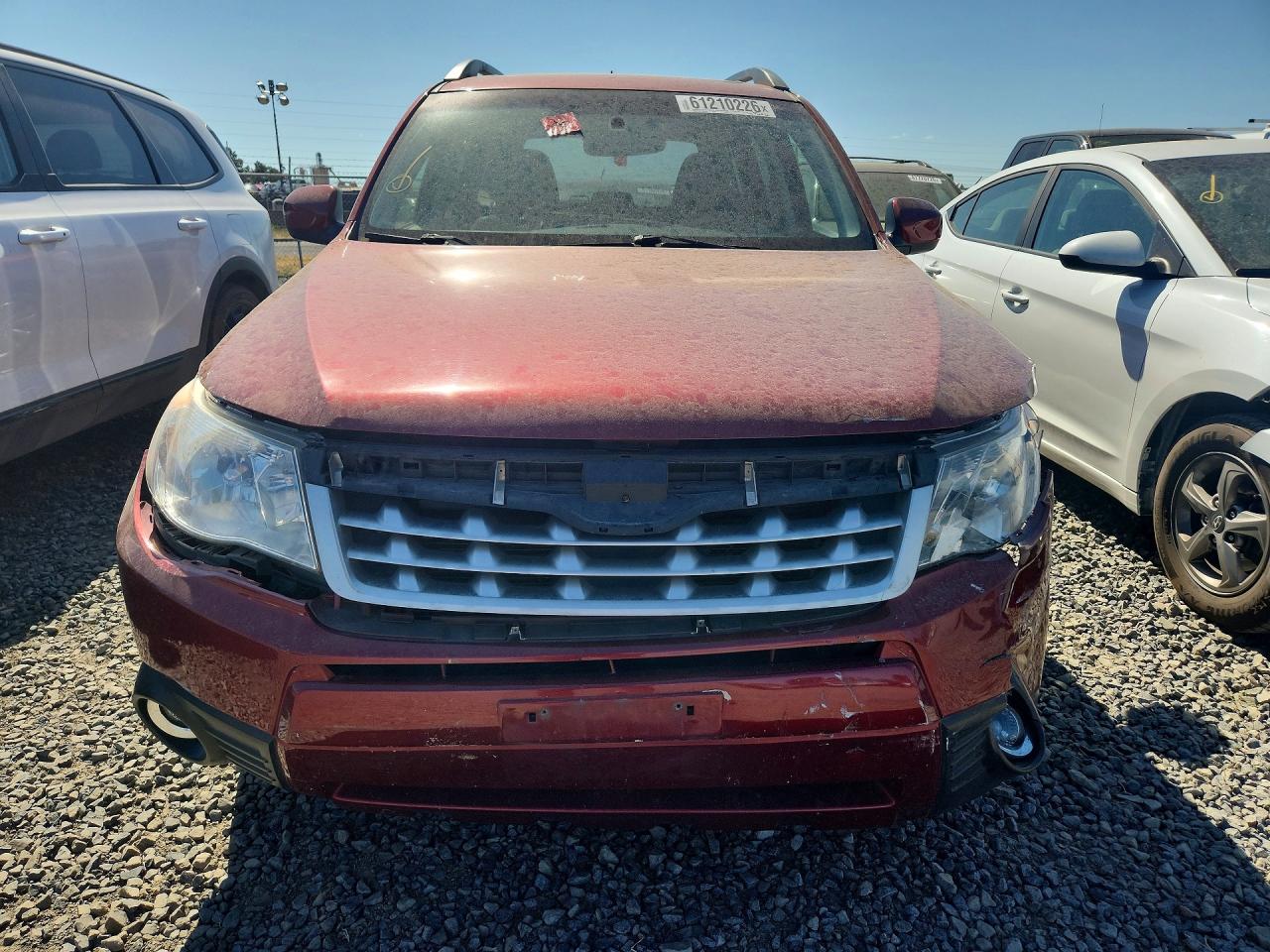 2012 Subaru Forester Limited Красный vin: JF2SHAEC7CH435454
