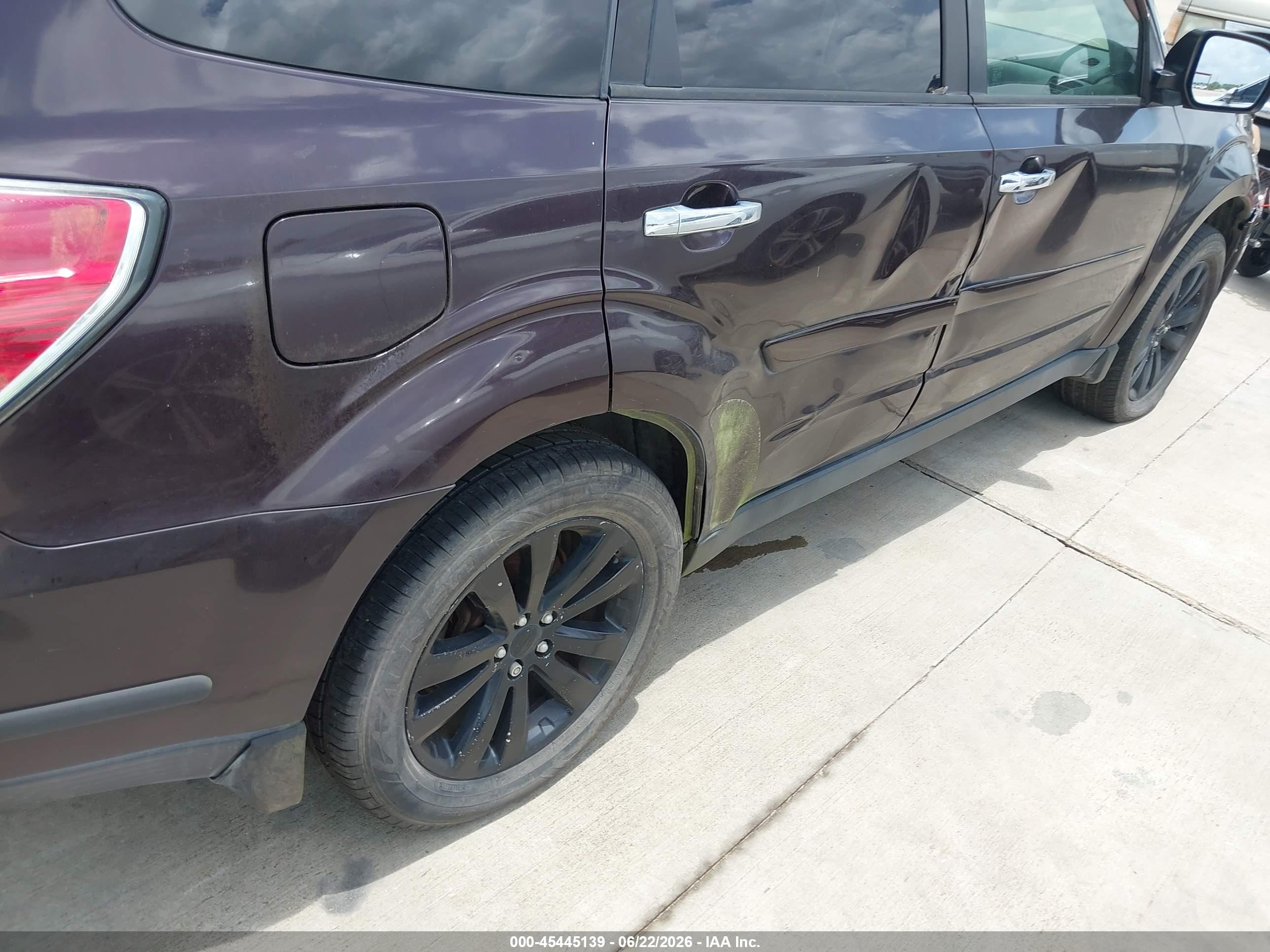 2013 Subaru Forester 2.5x Limited Purple vin: JF2SHAEC8DH407020