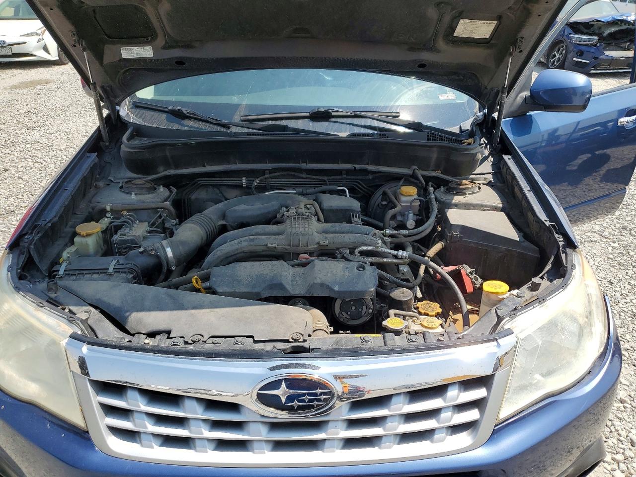 2011 Subaru Forester Limited Blue vin: JF2SHAEC9BH750870