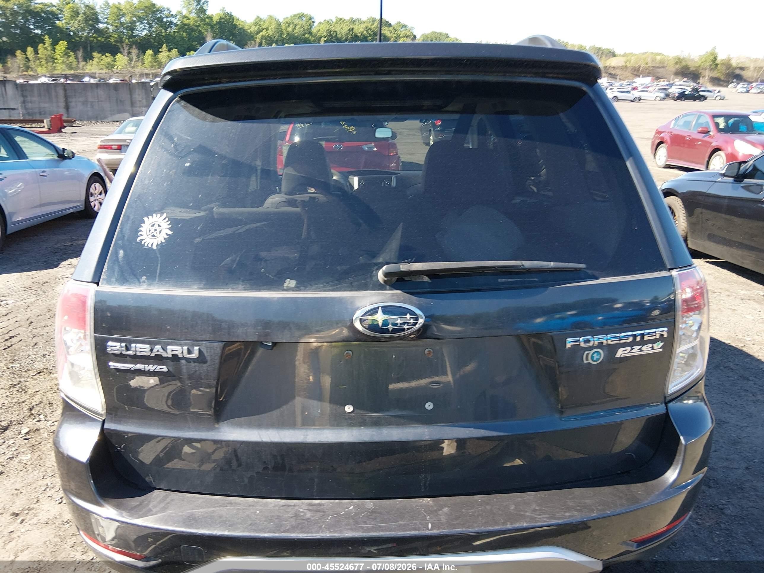 2013 Subaru Forester 2.5x Limited Gray vin: JF2SHAECXDH405110