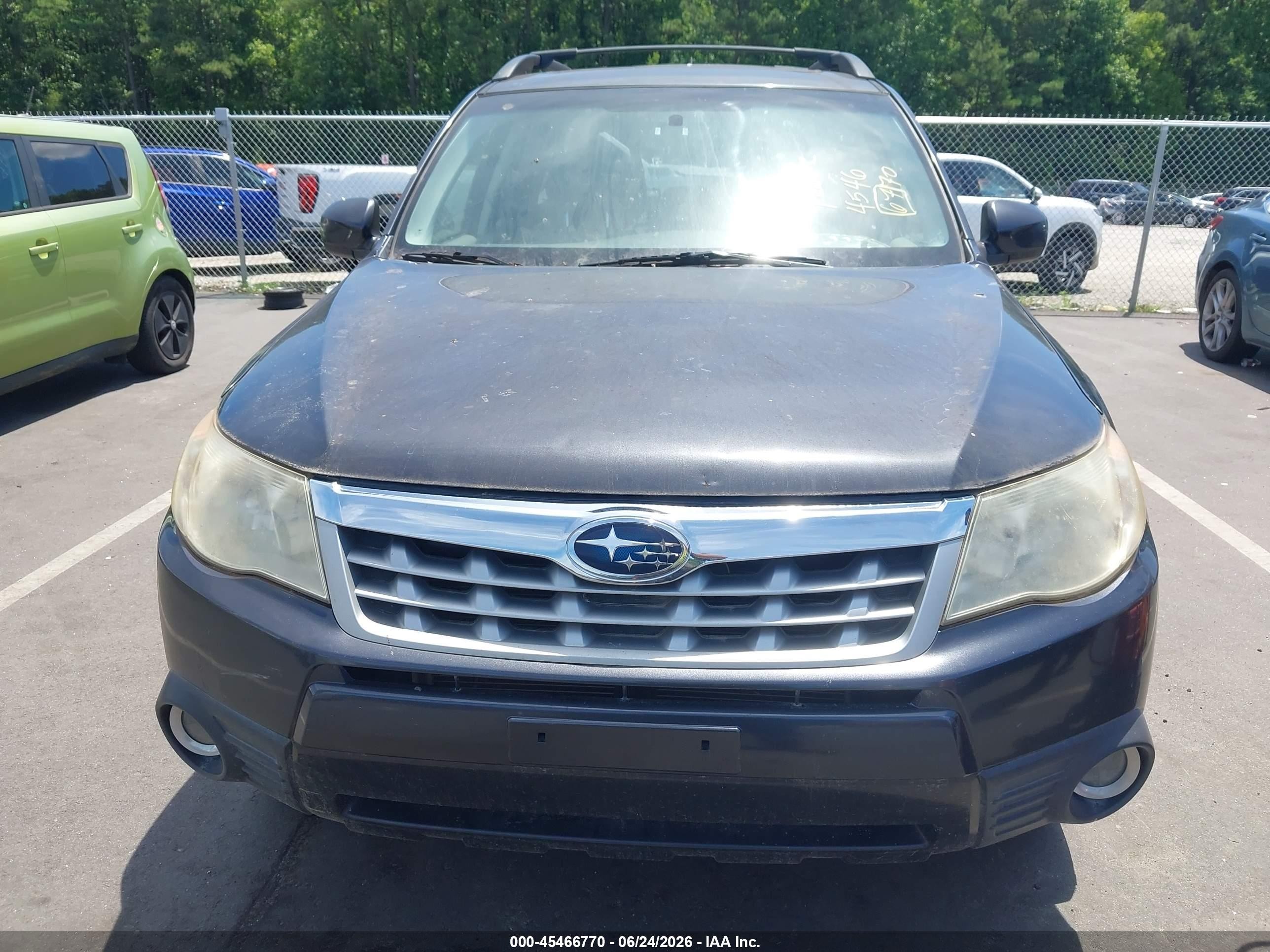 2012 Subaru Forester 2.5x Limited Black vin: JF2SHAFC6CH426274