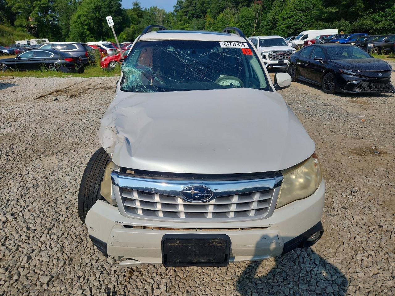 2011 Subaru Forester Limited White vin: JF2SHAFC8BH735274