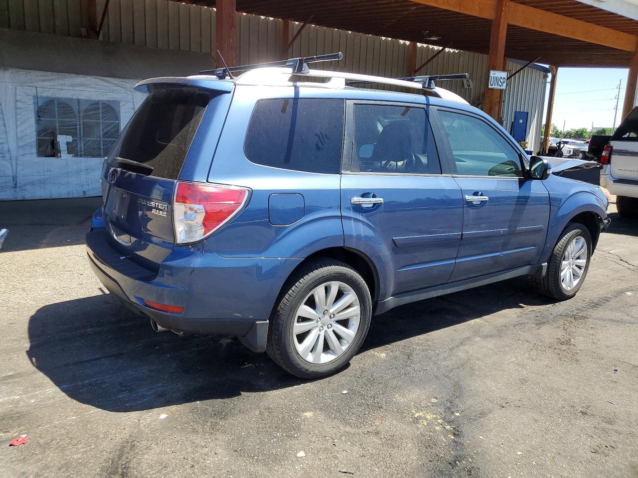 2012 Subaru Forester Touring Blue vin: JF2SHAGC0CH462122