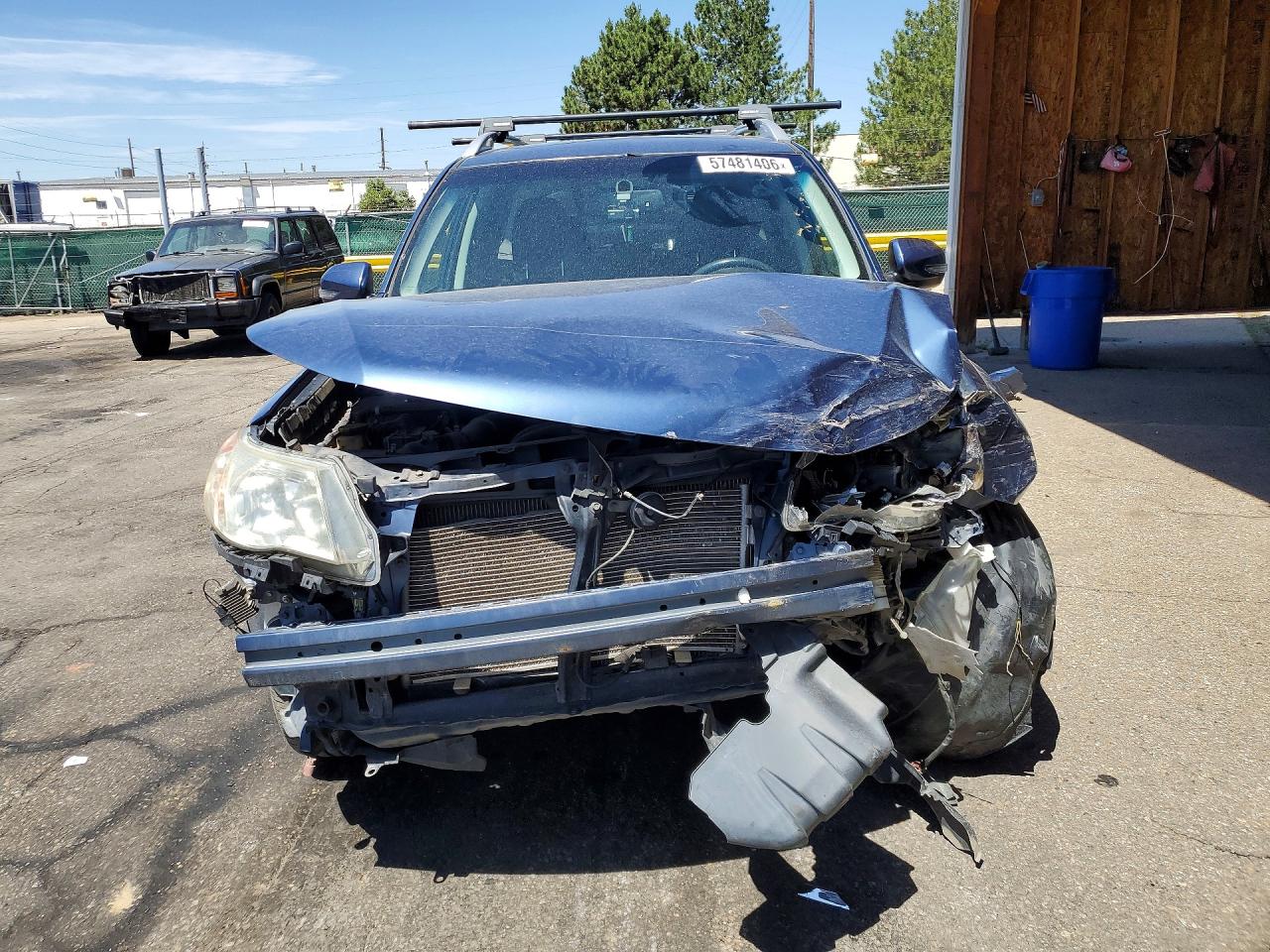2012 Subaru Forester Touring Blue vin: JF2SHAGC0CH462122