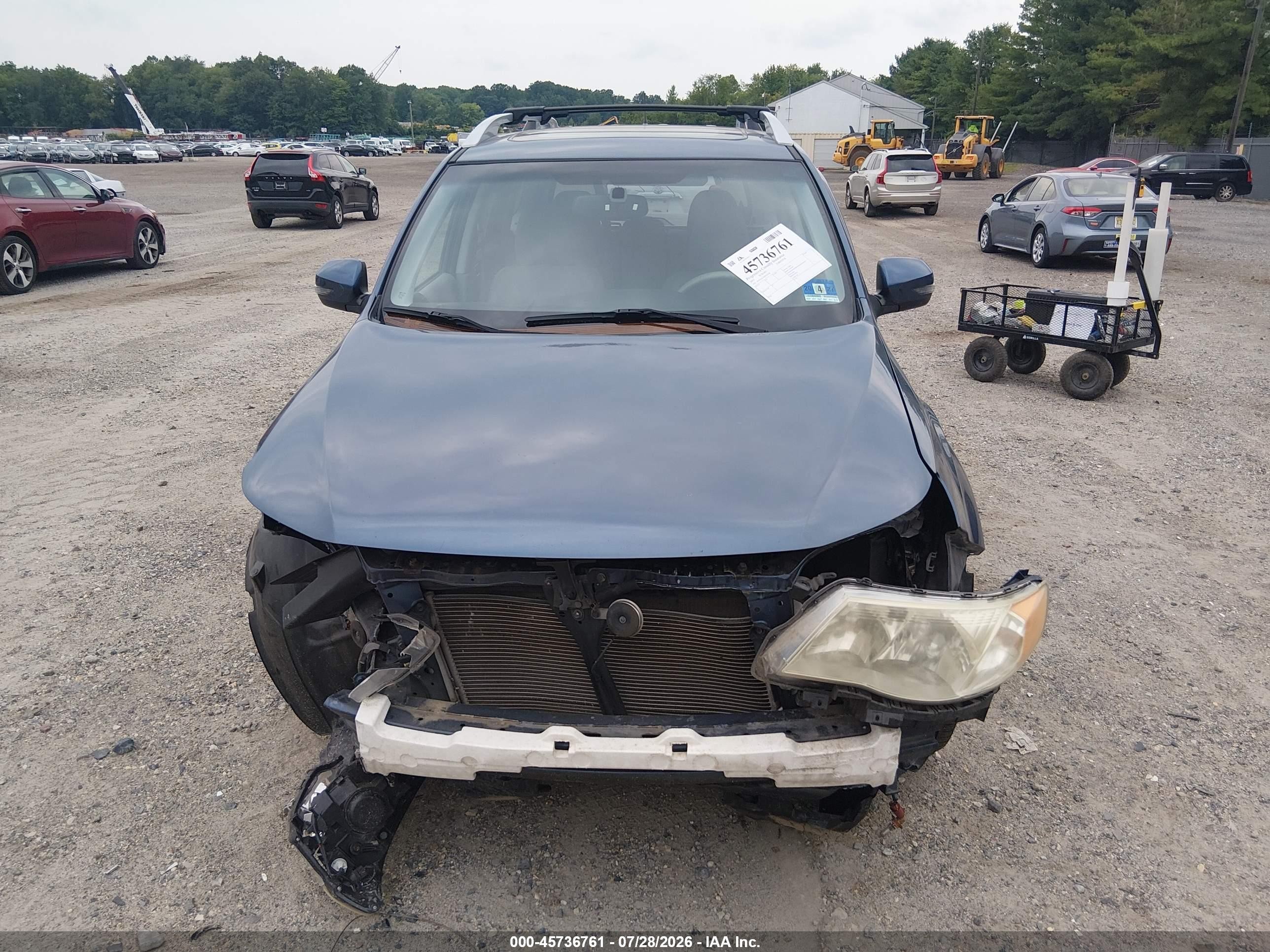2013 Subaru Forester 2.5x Touring Blue vin: JF2SHAGC0DH416548