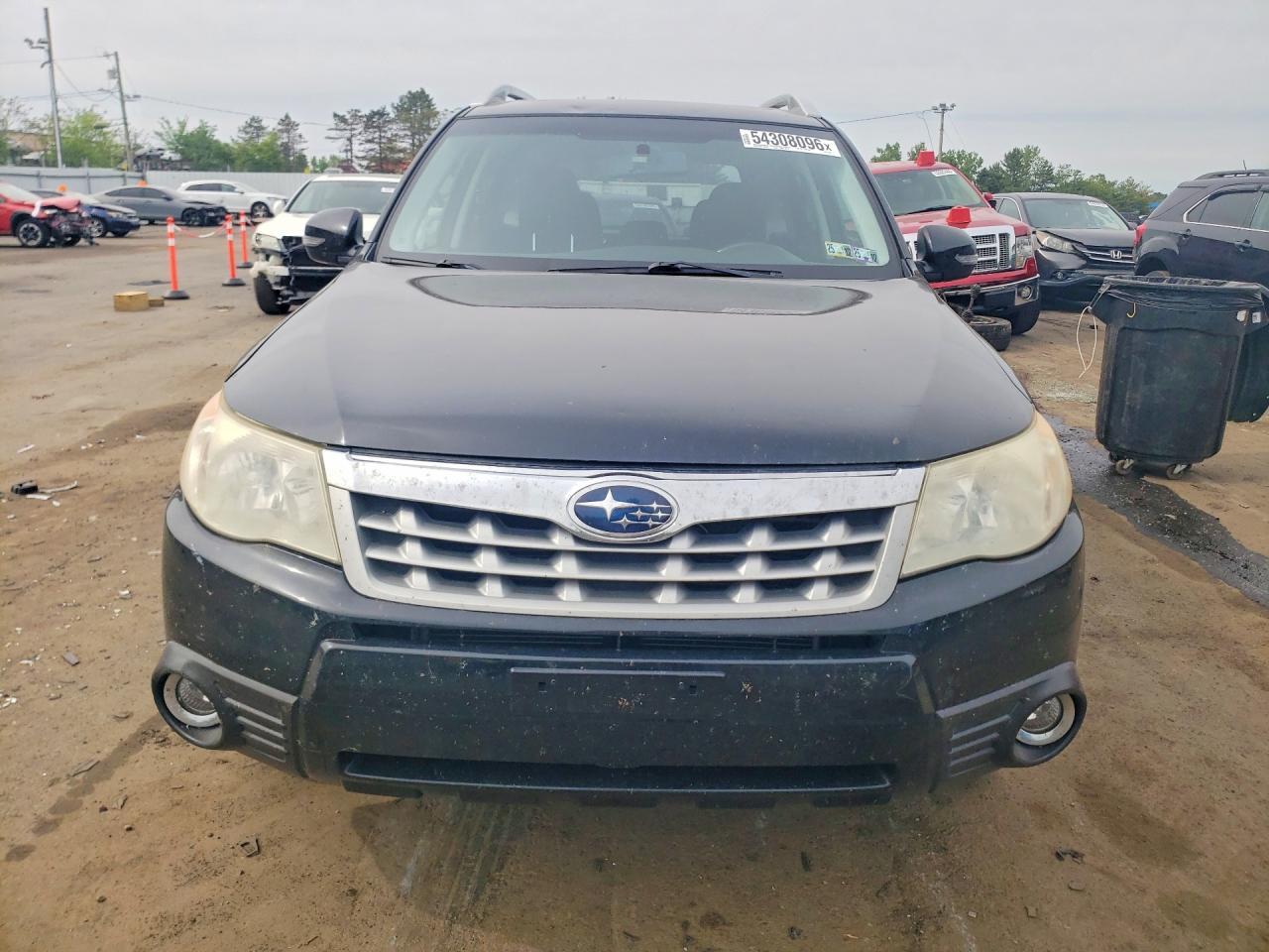 2011 Subaru Forester Touring Black vin: JF2SHAGC4BH711553