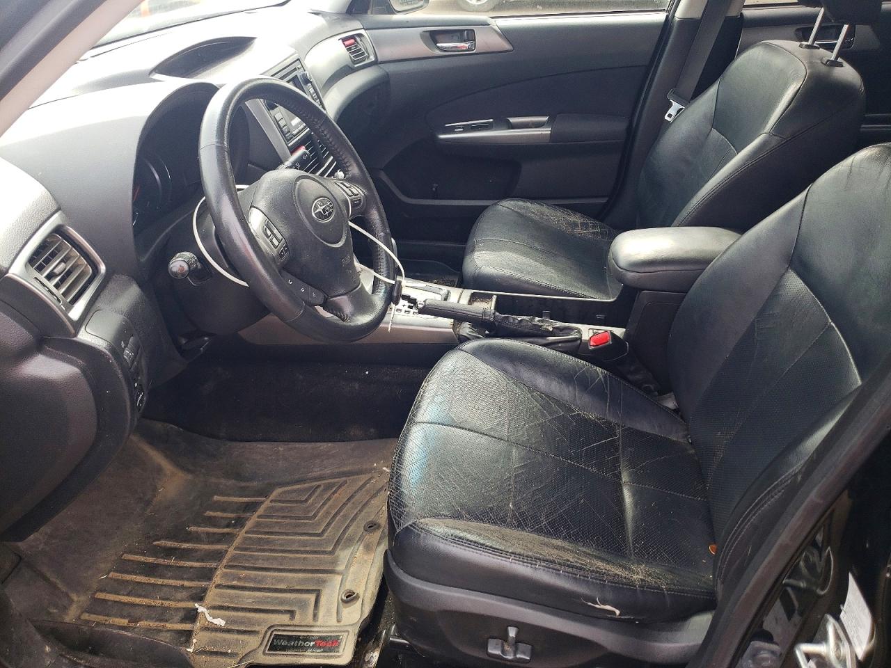 2011 Subaru Forester Touring Black vin: JF2SHAGC4BH711553
